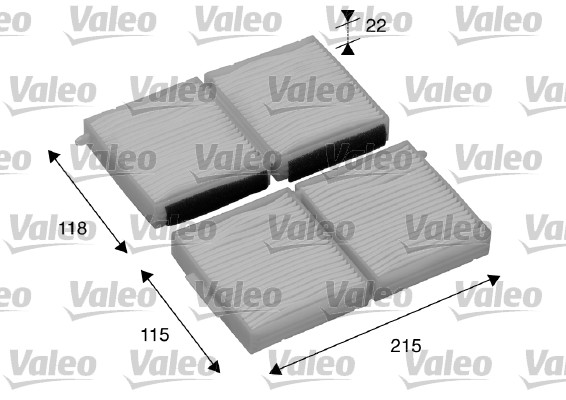 Interieurfilter Valeo 698891