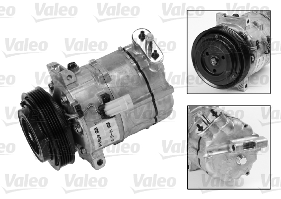 Airco compressor Valeo 699818