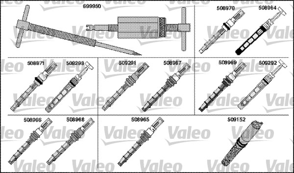 Verstuiver expansieklep airco Valeo 699930