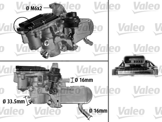 EGR-klep Valeo 700433