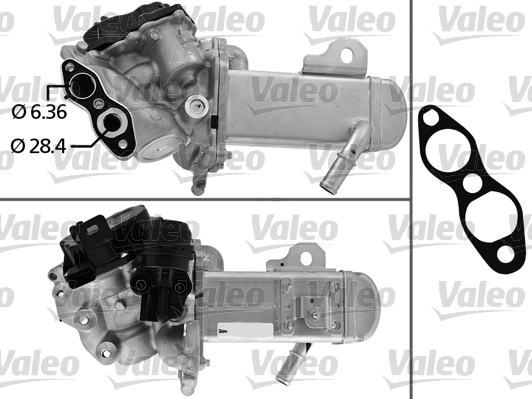 EGR-klep Valeo 700451