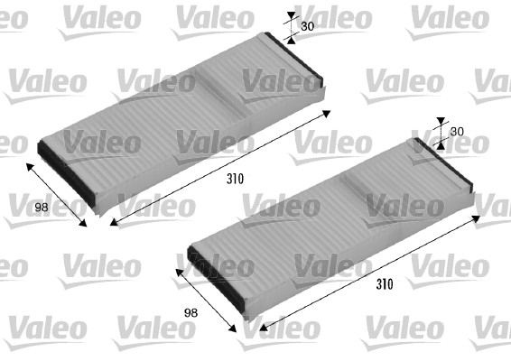 Interieurfilter Valeo 715500