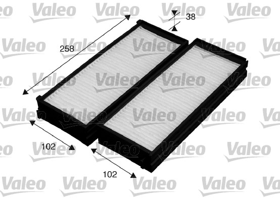 Interieurfilter Valeo 715529