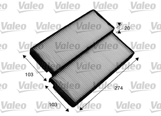 Interieurfilter Valeo 715536