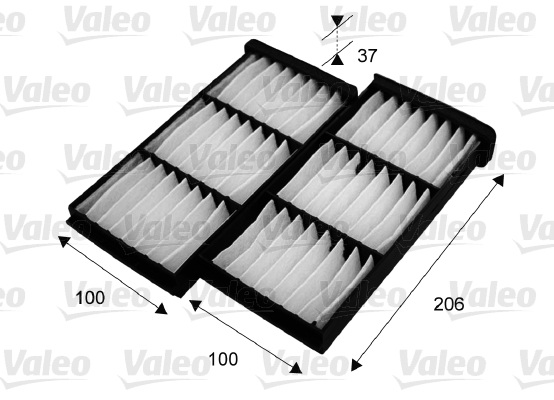 Interieurfilter Valeo 715545