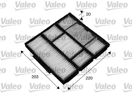 Interieurfilter Valeo 715565