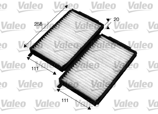 Interieurfilter Valeo 715576