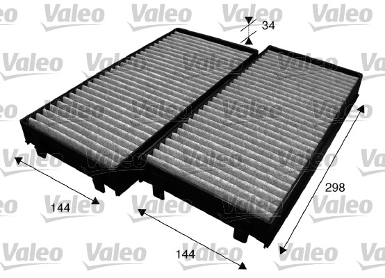 Interieurfilter Valeo 715584