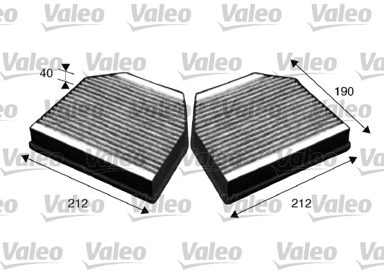 Interieurfilter Valeo 715621