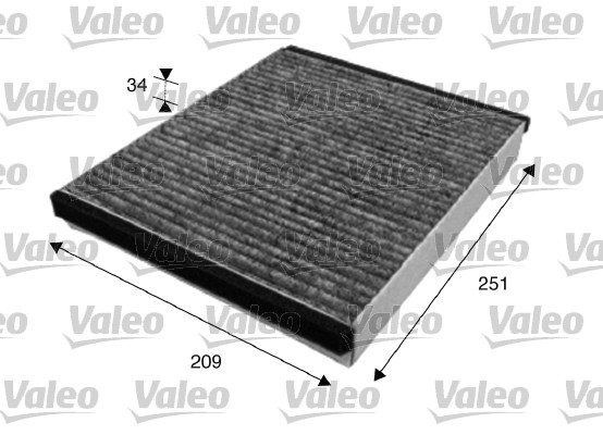 Interieurfilter Valeo 715628