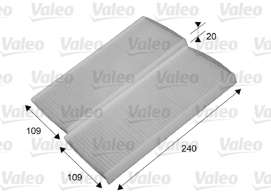 Interieurfilter Valeo 715649