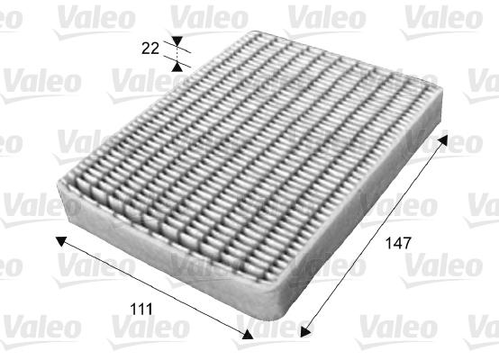 Interieurfilter Valeo 715656