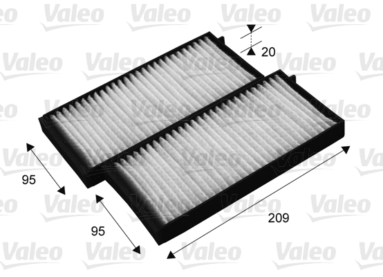 Interieurfilter Valeo 715700