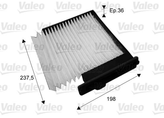 Interieurfilter Valeo 715708