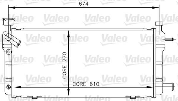 Radiateur Valeo 730018