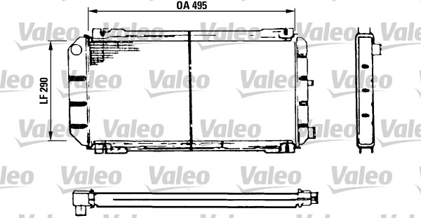 Radiateur Valeo 730116