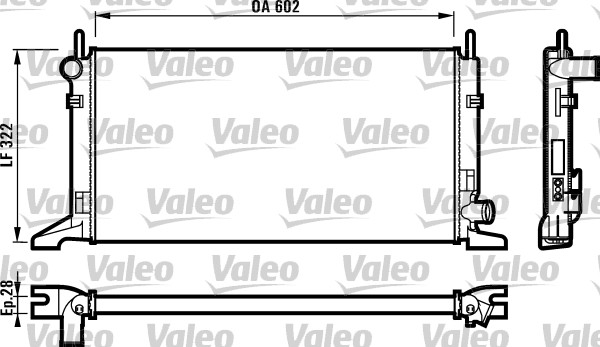 Radiateur Valeo 730117