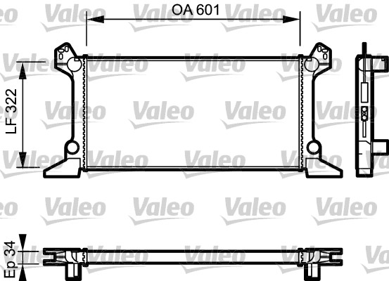 Radiateur Valeo 730124