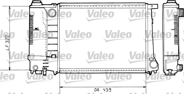 Radiateur Valeo 730365