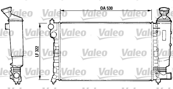 Radiateur Valeo 730368