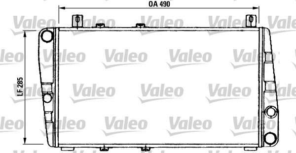 Radiateur Valeo 730375