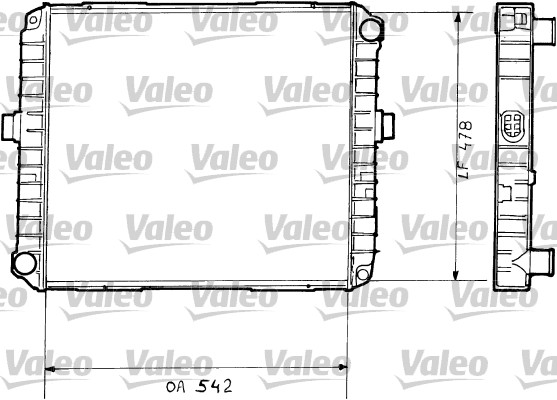 Radiateur Valeo 730377