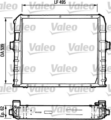 Radiateur Valeo 730384