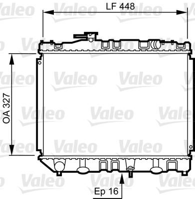 Radiateur Valeo 730461