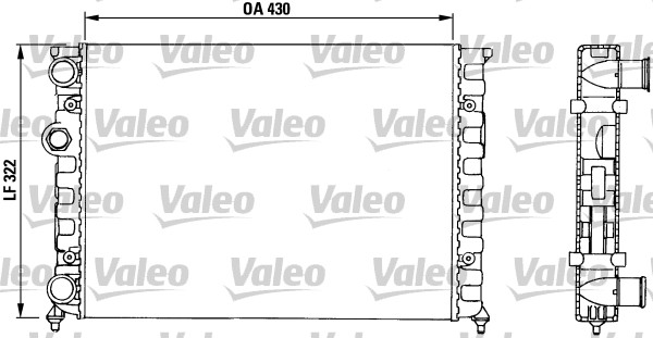 Radiateur Valeo 730503