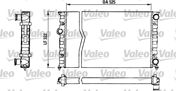 Radiateur Valeo 730505