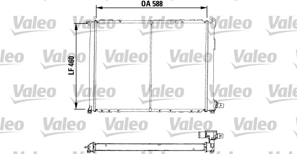 Radiateur Valeo 730549