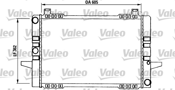 Radiateur Valeo 730562