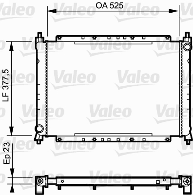 Radiateur Valeo 730565