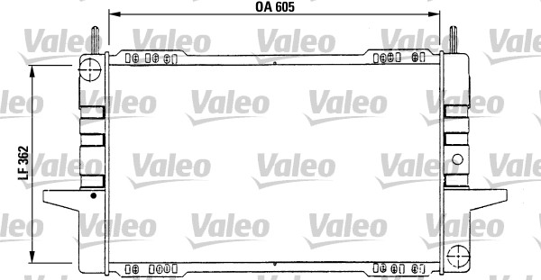 Radiateur Valeo 730566