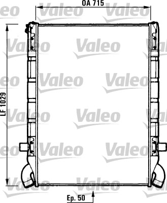 Radiateur Valeo 730637