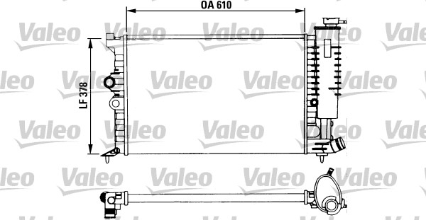 Radiateur Valeo 730957