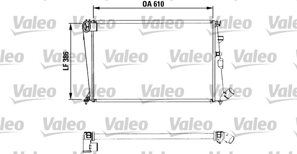 Radiateur Valeo 730958