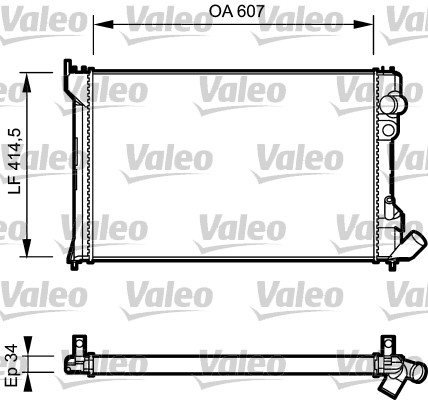 Radiateur Valeo 730982