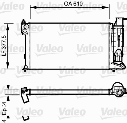 Radiateur Valeo 730985