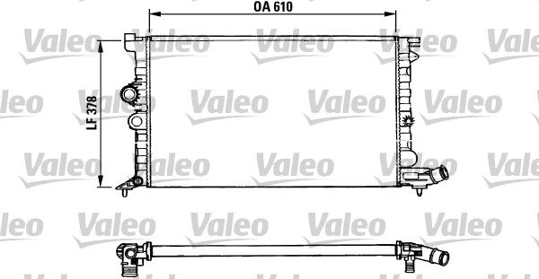 Radiateur Valeo 731009