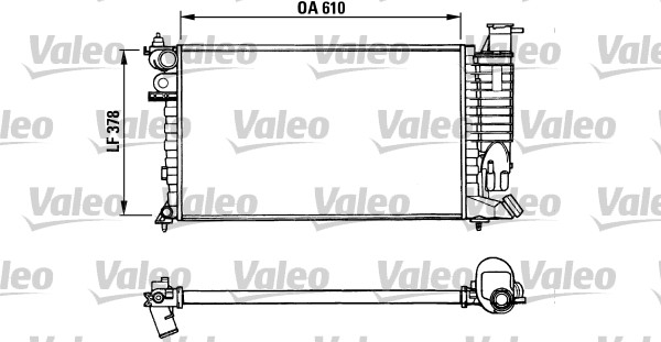 Radiateur Valeo 731010