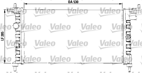 Radiateur Valeo 731013