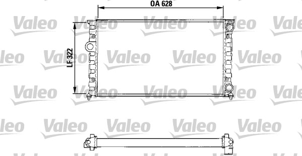 Radiateur Valeo 731025