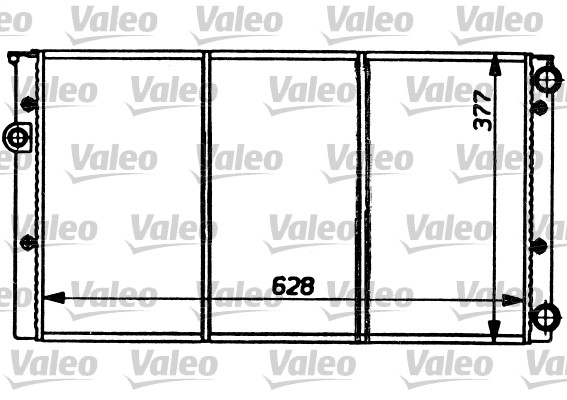 Radiateur Valeo 731032