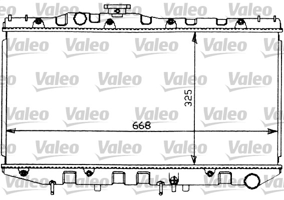 Radiateur Valeo 731097