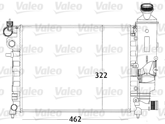 Radiateur Valeo 731498