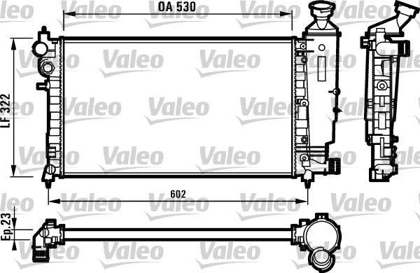 Radiateur Valeo 731526