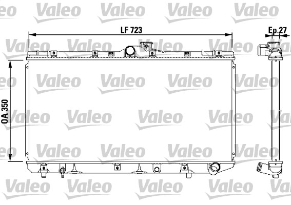 Radiateur Valeo 731568