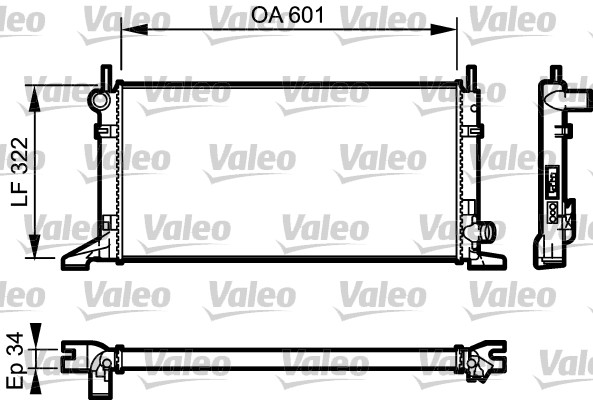 Radiateur Valeo 731595