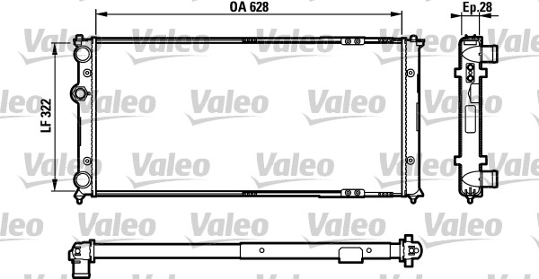 Radiateur Valeo 731728